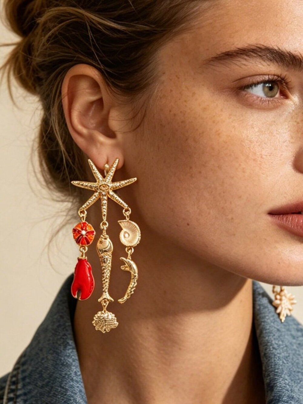 Boho Women's Elegant Unique Creative Marine Life Earrings